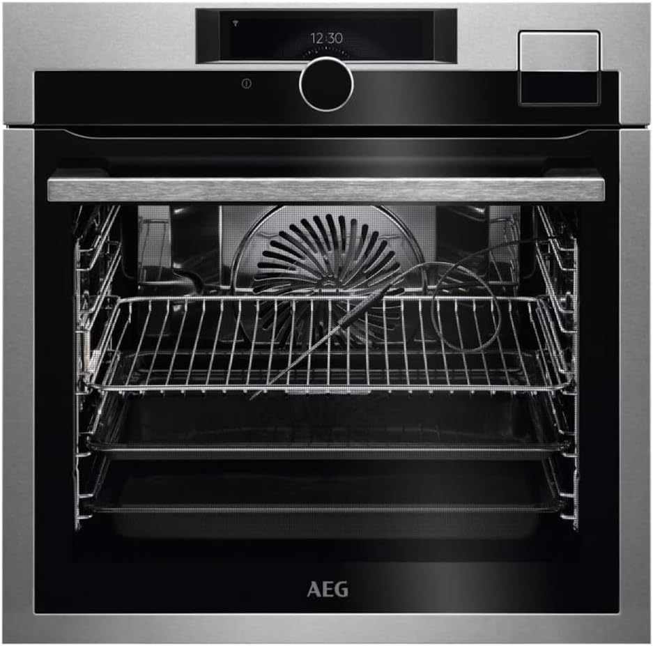 AEG, Fours encastrables, BSE999330M, Argenté, BSE999330M Four multifonction avec connectivité