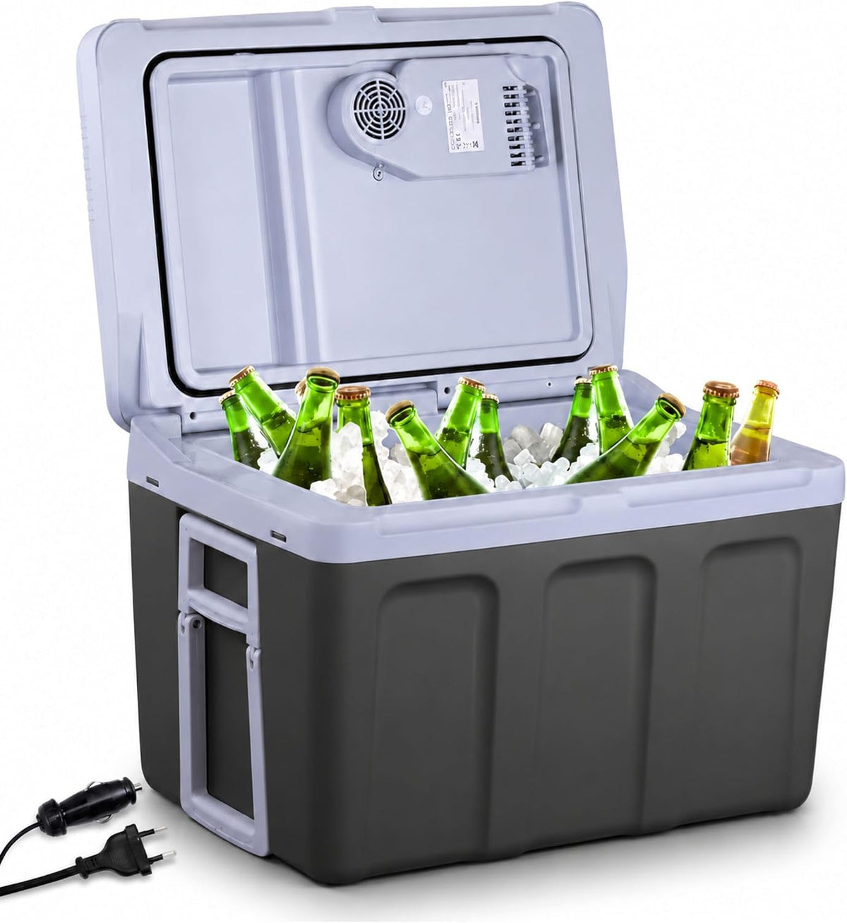 AREBOS, Glacières, 40 litres, Blanc, Glacière 40 litres